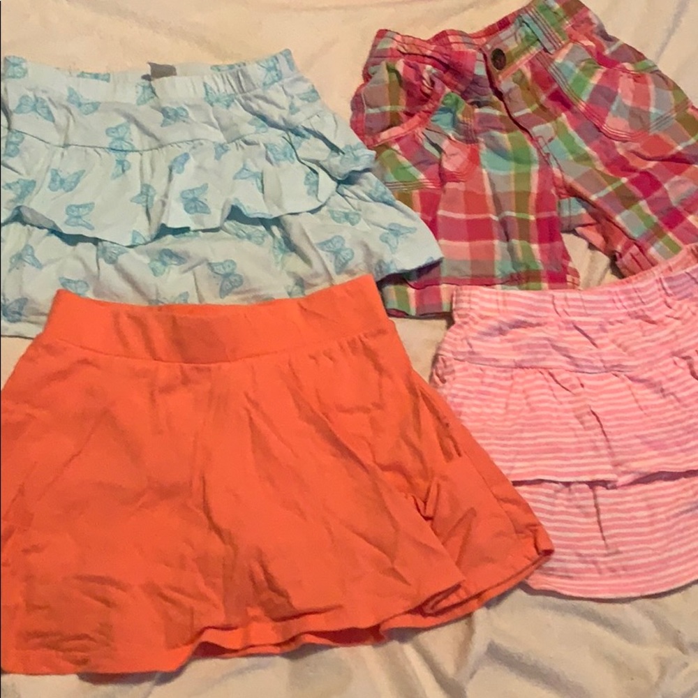 Skirts and shorts